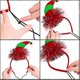 thumbnail image 3 of Christmas Dog Hat, 3 Pack Elf Headband Pet Costume for Dog Puppy Cat, 3 of 4