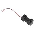thumbnail image 2 of 2pcs Black 2-Layers 4 x 1.5V AAA Battery Holder Case Box w Wire Leads, 2 of 5