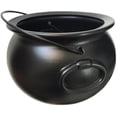 thumbnail image 2 of 12.6 Inch Witches Cauldron, Pot Cauldron, Halloween Cauldron Candy Bowl Holder Plastic Cauldron Pot with HandleTrick or Treat Party Supplies Halloween Decorations, 2 of 7