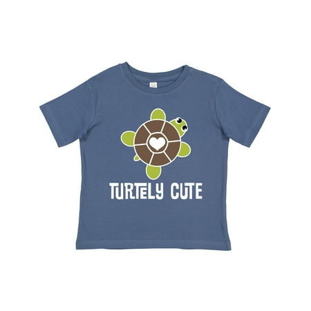 

Inktastic Turtley Cute Girl Turtle Gift Toddler Toddler Girl T-Shirt