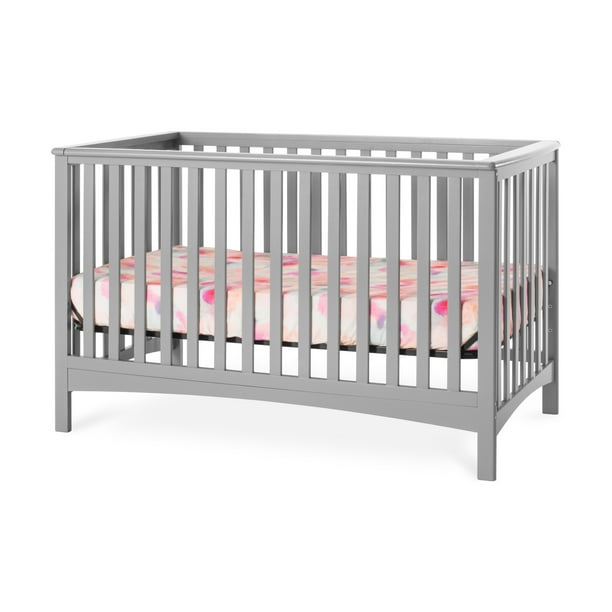 Forever Eclectic London 4in1 Convertible Baby Crib, Cool Gray