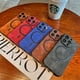 thumbnail image 4 of Funda De Protección De Cuero Magnética De Lujo Para IPhone 14 13 12 Pro MAX 14plus XR X XS, 4 of 4