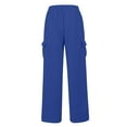 thumbnail image 4 of Women's Workwear Sweatpants Casual Loose Fleece High Waist Jogger Pants Ladies Sweatpants Casual Pants Yoga Pants Homewear, 4 of 6
