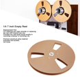 thumbnail image 4 of 7 Inch Empty Reel Aluminum Alloy, 3 Hole Design, Perfect Replacement, Professional Design for Recording, Erasing, Re Recording, etc., Universal Compatibility, 4 of 7