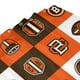 thumbnail image 5 of Cle_Browns Cortina de ducha impermeable de secado rápido para baño, cortina de ducha con ganchos, decoración de fútbol americano, juego de cortinas de ducha para baño, plancha de 72 x 72 pulgadas, 5 of 8