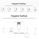 thumbnail image 3 of Replaceable Arms for Smart Mini Fingerbot Fingerbot Tool Pack Extension Kit of Fingerbot, 3 of 5