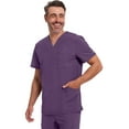 thumbnail image 5 of Infinity Cherokee V- Neck Men's Scrub Top with Rib Knit Back Panels with 3 Pockets and 360 Stretch - CK900A, 5 of 9