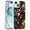 Colorful Spring Flowers, variant on XPM for Apple iPhone 15 Phone Case, Fashion Beautiful Epoxy Design Hybrid Fashion Stylish TPU Protective, Shockproof Hybrid PC Cover for iPhone 15 (leopard skin pattern)