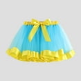 thumbnail image 3 of Efsteb Girls Tutu Skirt Toddler Kids Layered Elastic Princess Dress Birthday Photography Outfit (Blue,3 Years), 3 of 6