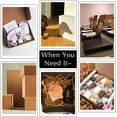 thumbnail image 5 of 9x6x4 Black Cardboard Boxes - 30 Pack Shipping Boxes for Small Business Mailing, Corrugated Packaging, 5 of 6