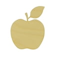 thumbnail image 1 of Package of 1, Jumbo 14" X 18" 1/8" Baltic Birch Plywood Apple Wood Cutout For Fall Or Food Themed Art & Craft Project, Made in USA, 1 of 1