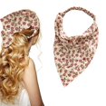 thumbnail image 3 of WIFKLSIIPG 1 PCS Hair Scarf Bandanas Headbands with Hair Ties Printed Head Kerchief Boho, 3 of 3