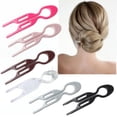 thumbnail image 1 of Pinzas para el cabello en forma de U, pinzas para el cabello francesas en forma de U para moños, pinzas francesas en forma de U, pinzas para el cabello onduladas, pinzas para el cabello liso, para cab, 1 of 8
