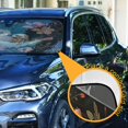 thumbnail image 3 of Couple Bird with Wreath Car Windshield Sun Shade Foldable Car Front Window Visor Heat and UV Protection 53x23.5, 3 of 8