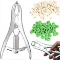 thumbnail image 1 of Goat Banding Kit, Banding Snap Clamps with 150 Pieces 2 Size Rings, 1 of 5