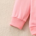 thumbnail image 7 of Duqingm Girls Clothes Fall Winter Toddler Outfits Floral Butterfly Print Hoodie Sweatshirt + Sweatpants 2 Piece Set 2-7 Years, 7 of 7