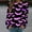3Multicolor, variant on Drses Women's Halloween Ghost Pumpkin Long Sleeve Tee - Casual Party Crewneck Top with Comfort Stretch