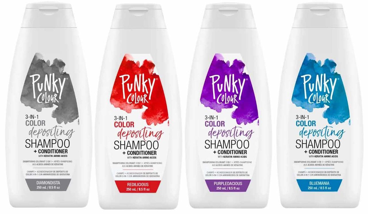 8. Punky Colour 3-in-1 Color Depositing Shampoo + Conditioner - Violet - wide 7