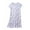 Purple, variant on Jgppe Women's Cotton Nightgowns Lightweight Knit Short Sleeve Floral Printed Comfy Nightgown Tshirt Dress Sleepwear