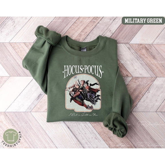 Hocus Pocus Sanderson Sisters Sweatshirt, season Party Shirt All Size S-5Xl