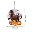 thumbnail image 3 of Naittoop Color Printed Pumpkin Halloween Decorations Car Hangers Home Decoration Hangers, 3 of 5