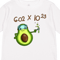thumbnail image 4 of Inktastic Avogadro's Number with Avocado Chemist Boys or Girls Long Sleeve Toddler T-Shirt, 4 of 5