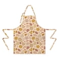 thumbnail image 2 of Autumn Fall Leaves Pattern Apron-Garden Aprons for Women with Pockets-Cotton Linen Waterproof Kitchen Cooking Gardening Aprons Adjustable for Kitchen,Cooking,BBQ and Salon 33"x27", 2 of 7