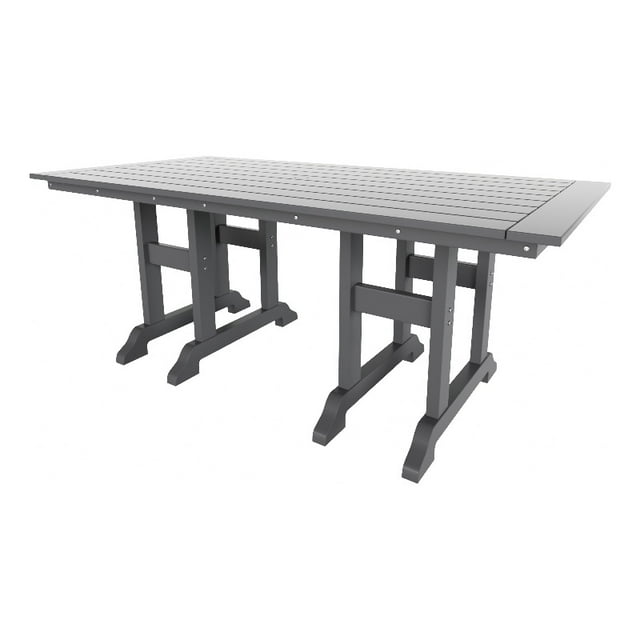 Paradise 71" HDPE Plastic Rectangle Dining Table