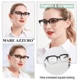 thumbnail image 2 of Gafas de lectura MARE AZZURO Oversized 2.50+ para mujer, 2 of 6