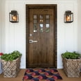 thumbnail image 4 of Kdxio Circular Stripes,16" x 24", Non-Slip Front Door Mats,Outdoor Welcome Mat Washable, 4 of 9