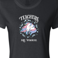 thumbnail image 4 of Inktastic Magical Unicorn Teacher Women's T-Shirt, 4 of 5