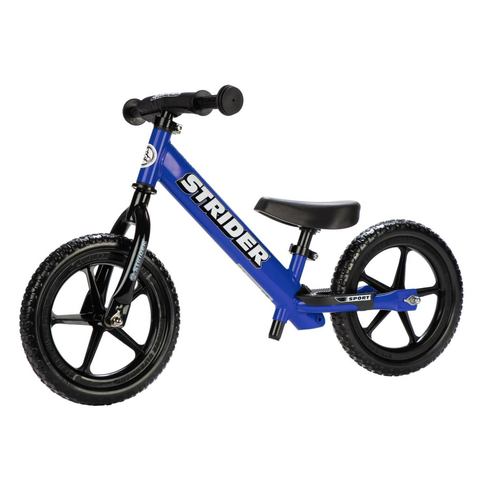 STRIDER 12ブルー Strider - 12 Sport Balance Bike, Ages 18 Months to 5 Years