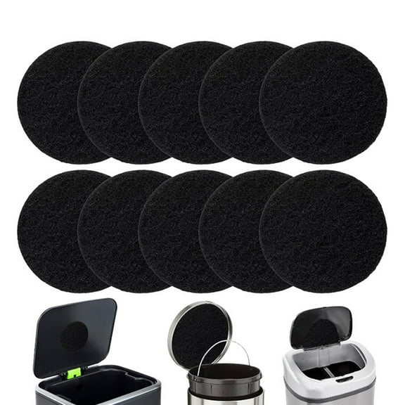 ZNNT 1/5Pcs Compost Bucket Activated Charcoal Filter Trash Can Bin Deodorant Cotton Pad Kitchen Car Refrigerator Odor Absorbing Purifying Deodorizer Sheet -Clearance-Deodorant Cotton Sheet