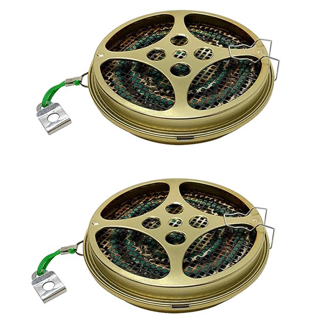 Soporte PortáTil para Bobina de Mosquitos, Bobina de Mosquitos y Quemador de Incienso para Uso en Exteriores, Junto una la Piscina, Patio, Cubierta, Camping, Senderismo, Etc., B