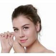 thumbnail image 3 of 90mm(3.5'') Large Circle Endless Hoop Earrings Hypoallergenic Extra Big Round Huggie Hoops Earring Minimalist Hooped Christmas Jewelry Gifts for Women, 3 of 11
