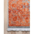 thumbnail image 6 of Unique Loom New Classical Collection Area Rug - Apollo (5' 1" x 8' Rectangle Terracotta/Gray), 6 of 7