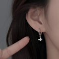 thumbnail image 4 of Yedigre 1 Pair Leverback Earrings Hypoallergenic Nickel-Free Lightweight Butterflies Charm Drop Earrings Women Jewelry Gift, 4 of 7