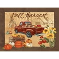thumbnail image 2 of Phillips, Anita 24x19 Black Ornate Wood Framed with Double Matting Museum Art Print Titled - Fall Harvest, 2 of 4