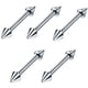 thumbnail image 2 of Hvxrjkn 79 Uds Piercing Jewelry Kit Pro Piercing Kit 316L Acero Inoxidable Body Septum Piercing Kit 16G Anillo para el Vientre Lengua Tragus Pezón Nariz Cejas Piercing Herramientas Piercing Agujas Pinzas, 2 of 11