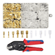 thumbnail image 1 of Kit Pinzas Crimpadora Bloosom  Cable+450 Terminales Aislados 2,8/4,8/6,3 Rojo, 1 of 4