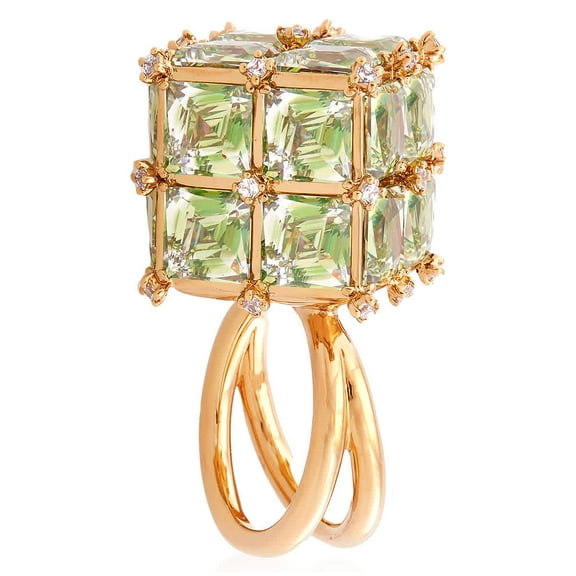 Swarovski Curiosa Cocktail Ring, Size 6.75