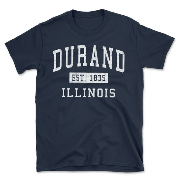 Durand Illinois Classic Established Men's Cotton T-Shirt
