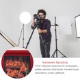 thumbnail image 3 of EeaseCA Halloween Pumpkin Photography Background Cloth Hanging Backdrop Studio Prop, 3 of 8