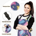 thumbnail image 2 of Megaphones and Tvs 5 Pcs Kitchen Set Heat Resistant Oven Mitts and Non-Slip Pot Holders with Adjustable Cooking Apron, 2 of 6