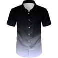 thumbnail image 4 of Donemore Men's Gradient Color Silk Long - Sleeve Shirt, Multiple Colors Available, Stylish and Elegant, Showcasing Gentlemanly Charm, 4 of 8