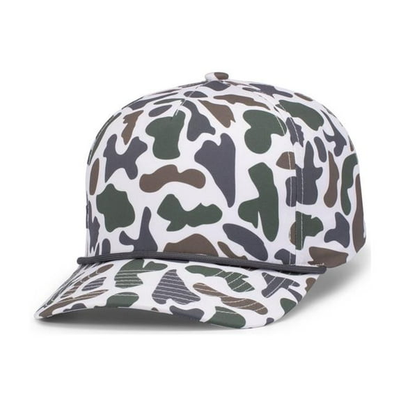 Pacific Headwear Duck Camo 5-Panel Trucker Cap, Timberline - One Size