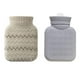 thumbnail image 1 of Bolsa de agua caliente, bolsa de agua caliente con funda, con funda de punto extraíble y lavable, bolsa de agua caliente, segura y duradera, ayuda a proporcionar la mayor calidez, 1 of 5