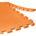 thumbnail image 4 of Norsk 24 sq ft Interlocking Foam Floor Mat, 6-Pack, Orange, 4 of 4