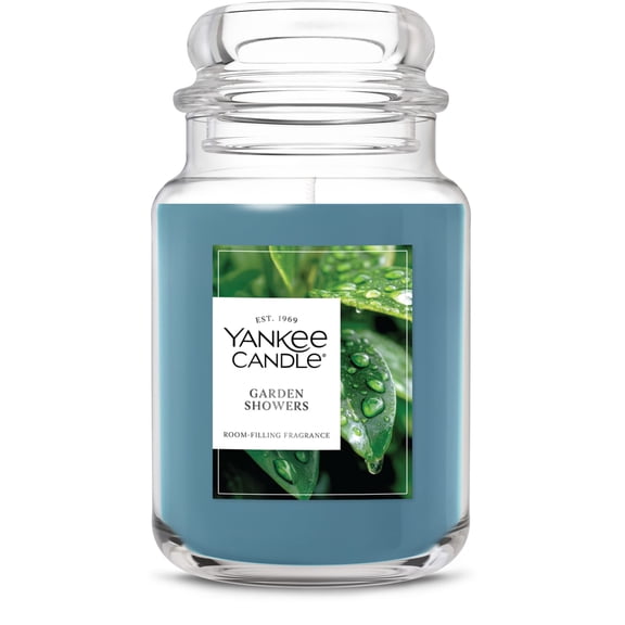 Yankee Candle Garden Showers Original Large Jar Scented Candles, 22 oz