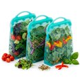 thumbnail image 2 of ITPCINC Sandwich Bags, Reusable Silicone Food Storage Bags 4 Pack, Ziplock Sandwich Storage Bags for Food, Cook, Store, Freeze, Microwave, Plastic and BPA Free, 2 of 5